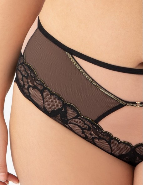 Figi damskie z wysokim stanem Gorsenia Saanvi K759