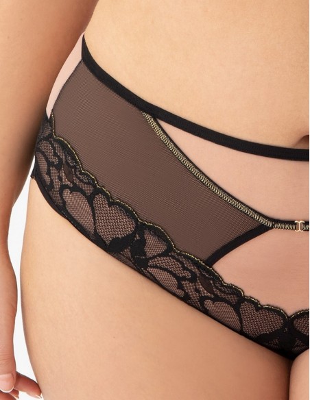 Figi damskie z wysokim stanem Gorsenia Saanvi K759