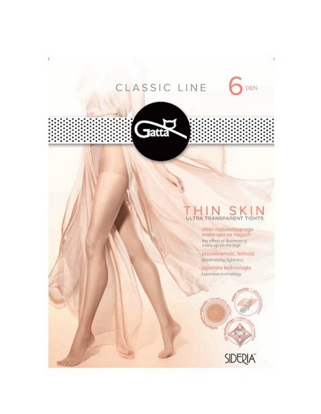 Rajstopy damskie Gatta Thin Skin 6 den 