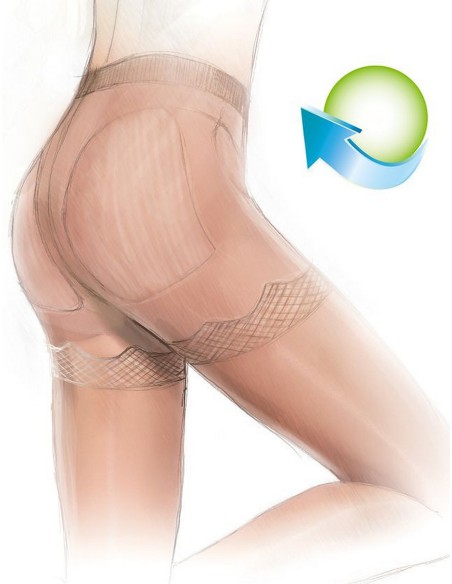 Tights women's korygujące Gatta Body Lift-Up - 02 den