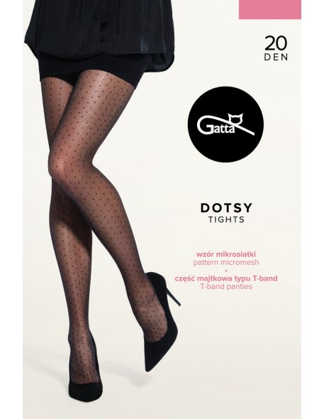 Tights women's in dots Gatta Dotsy