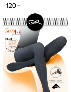 Tights women's ciepłe smooth Gatta Keep Hot 3d 2