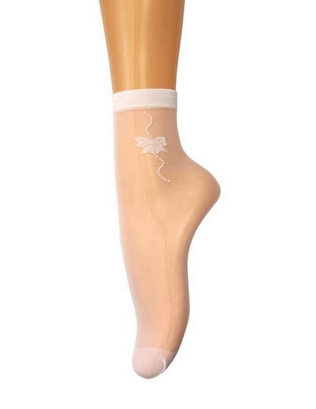 Socks girly white patterned Gatta Alice