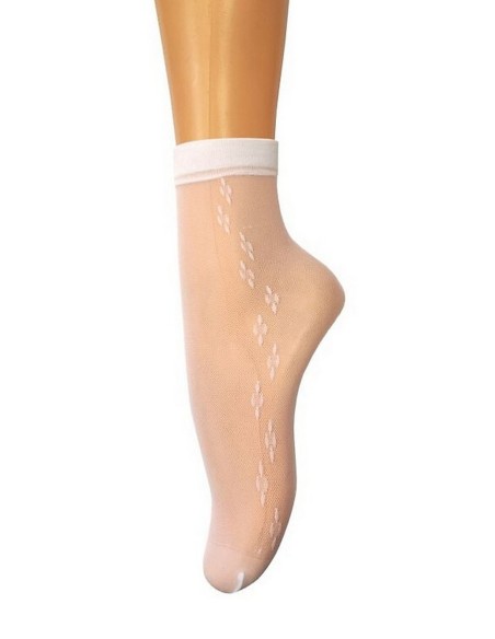 Socks girly white patterned Gatta Alice