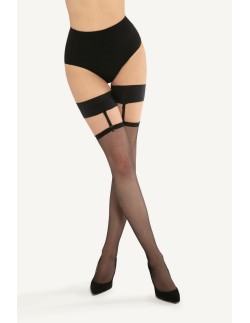 Pończocha z pikotką dopinana do koronki Gatta Bella 20 den  2