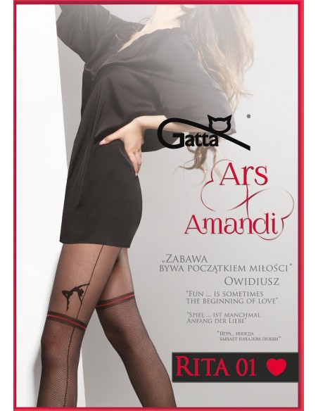 Tights patterned Gatta Rita 01 20 den