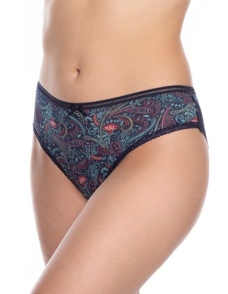 Figi damskie bikini Lama L-1514BI z delikatnym...