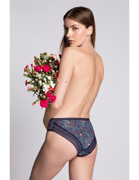 Figi damskie bikini Lama L-1514BI z delikatnym...