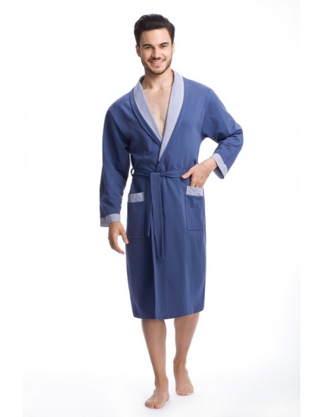 Szlafrok MĘSKI BAWEŁNA FR-005, Dorota