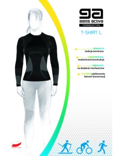 T-shirt thermoactive women's Gatta Ama Basic Thermoactive...