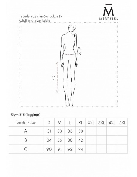 Gym komplet damski legginsy i top niebieski,...