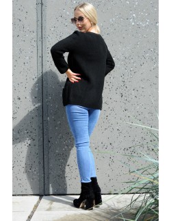 Kardigan Jacket Marynarka Hetiena Black, Merribel 2