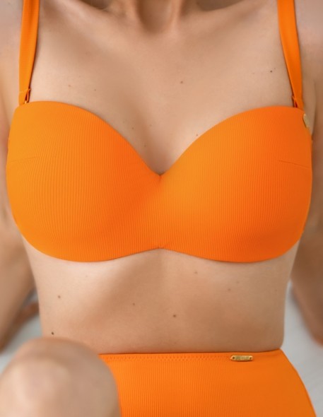 Bra bathing strapless Krisline Madera Mhm