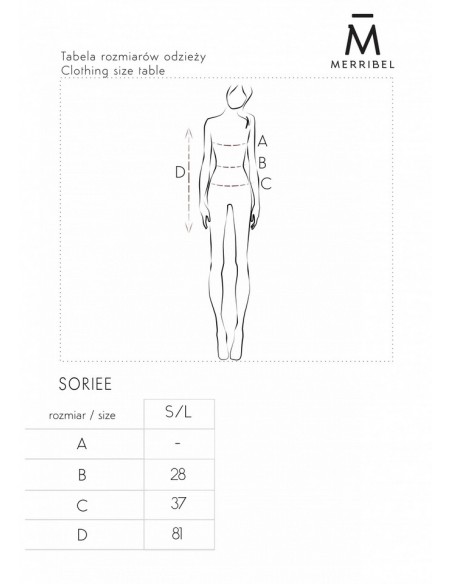 Dress Soriee Red, Merribel