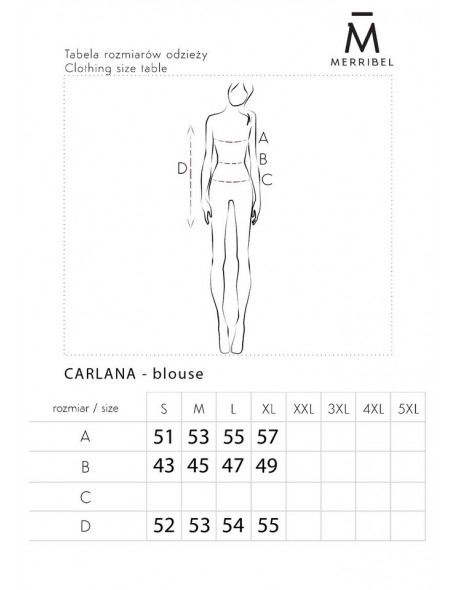 Dres carlana navy blue, Merribel