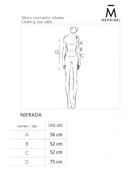 Kardigan nifrada camel, Merribel