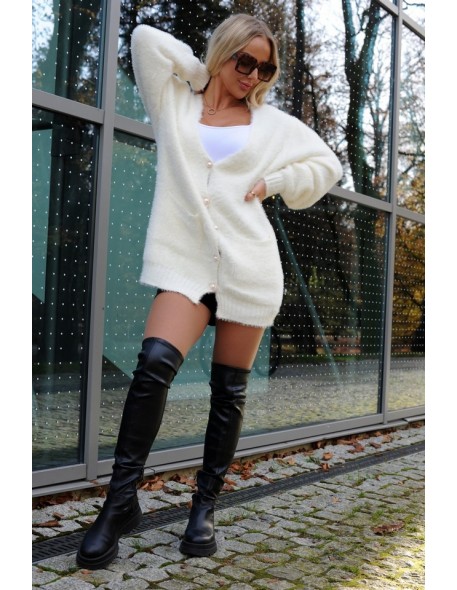 Kardigan nifrada ecru, Merribel