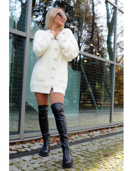 Kardigan nifrada ecru, Merribel