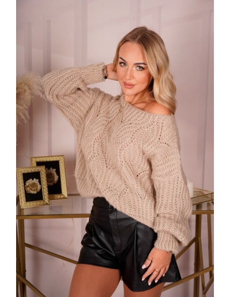 Sweter kasila beige, Merribel