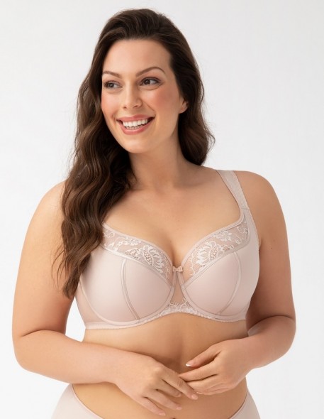 K647 bra-half padded ALICANTE beige, Gorsenia