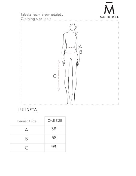 zwiewna long skirt Lulineta Różowa/Pink, Merribel