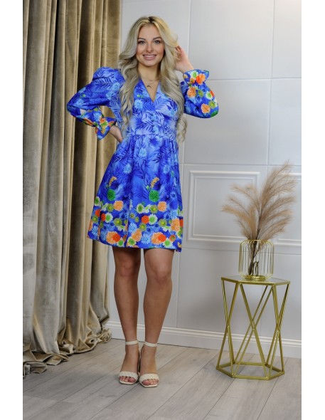 Sukienka Floridiana Blue, Merribel