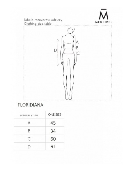 Dress Floridiana Blue, Merribel