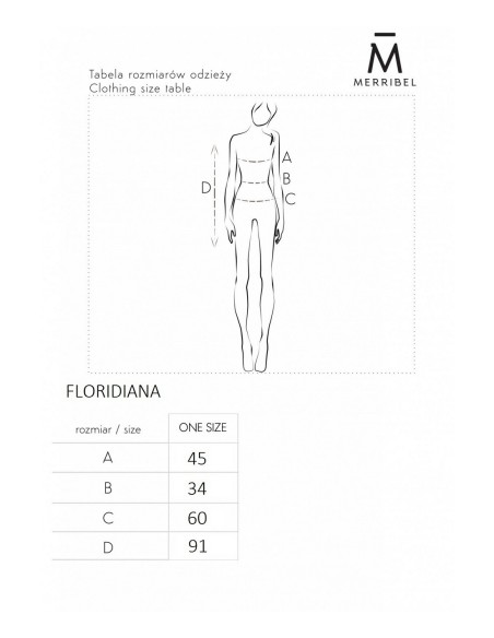 Dress Floridiana Blue, Merribel