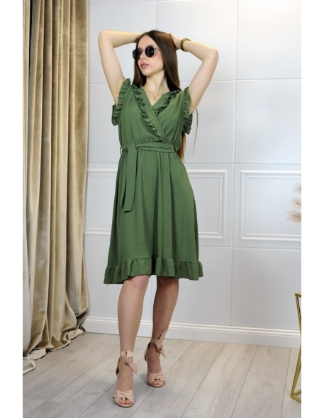 Dress Verdania Khaki, Merribel