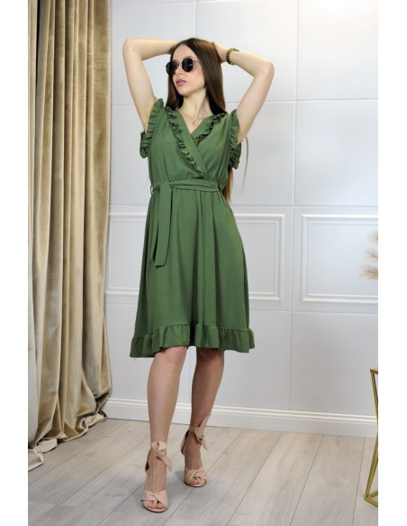 Dress Verdania Khaki, Merribel
