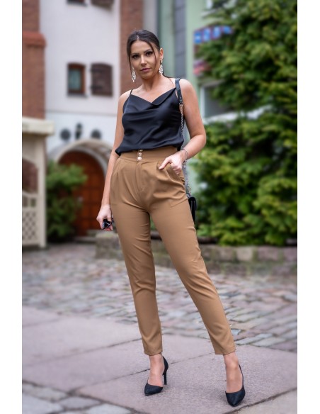 Trousers Elegant Camel, Merribel