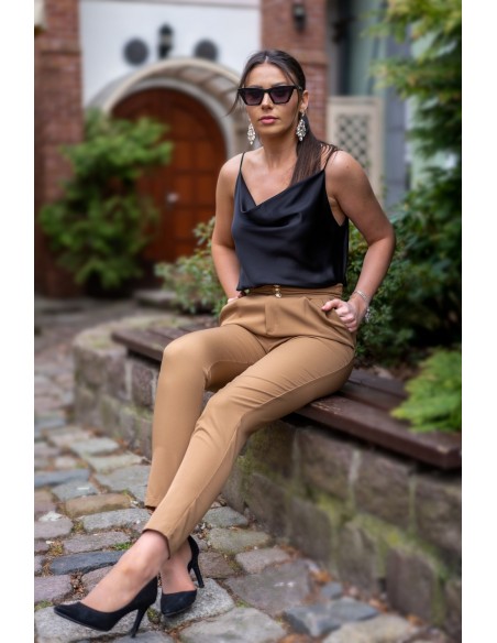 Trousers Elegant Camel, Merribel