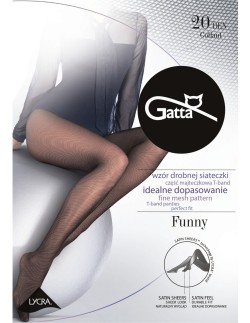 Rajstopy damskie lycra mat Gatta Funny 20 den  2