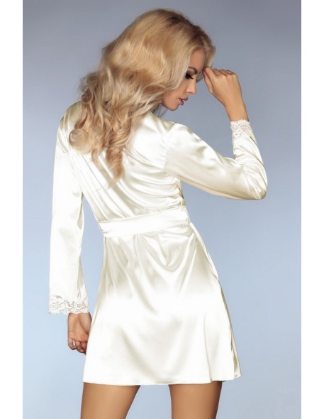 Jacqueline komplet koszulka + szlafrok + figi...