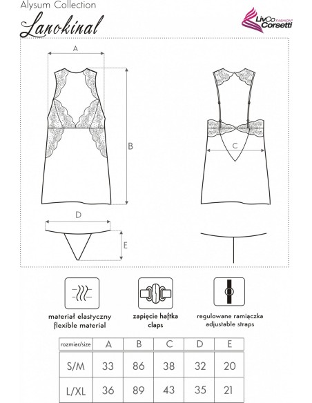 T-shirt lanokinal lc 90595 alysum collection, Livia Corsetti