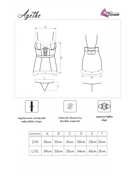 Przebrania Agethe LC 90607, Livia Corsetti