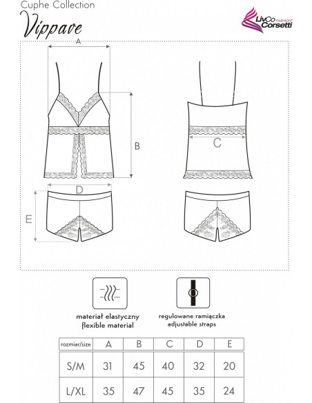 Koszulka Vippave LC 90598 Cuphe Collection, Livia Corsetti