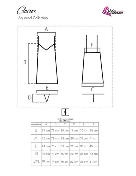 Koszulka Clairee Aquareel Collection, Livia Corsetti