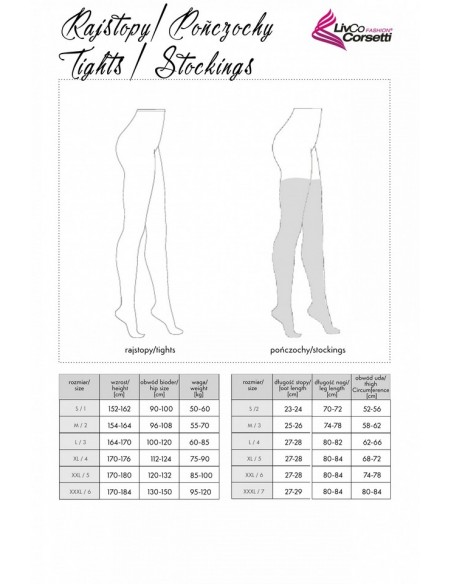 Rajstopy Mirisat 20 DEN, Livia Corsetti