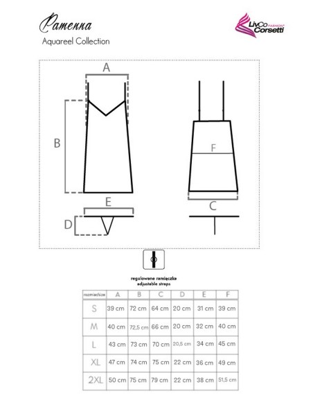 T-shirt Pamenna Aquareel Collection, Livia Corsetti