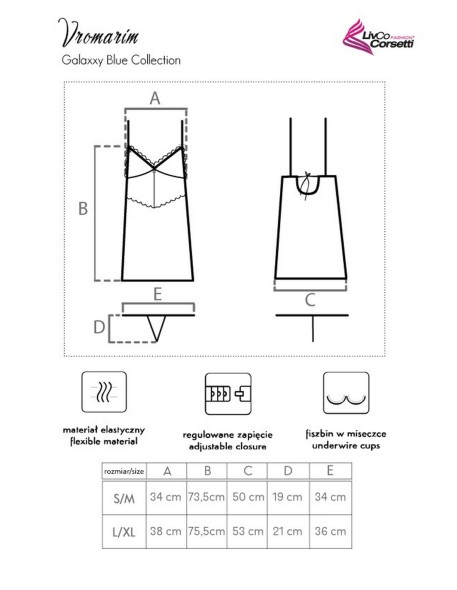 Koszulka Vromarim Galaxxy Blue Collection,...