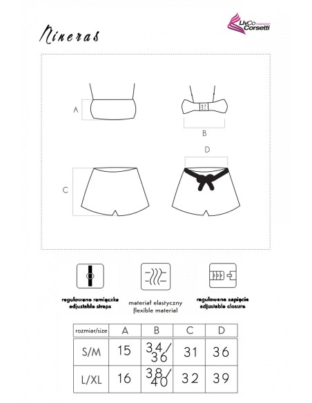 Koszulka nineras cllaret collection, Livia Corsetti