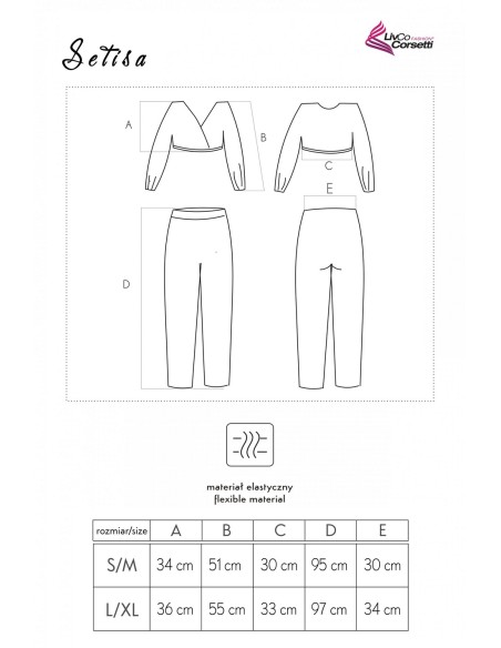 Zmysłowy komplet setisa, Livia Corsetti
