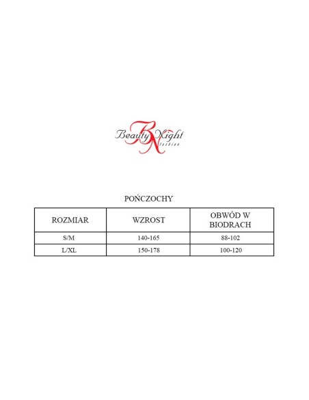 Stockings self-supporting black Catherine Beauty Night Fashion