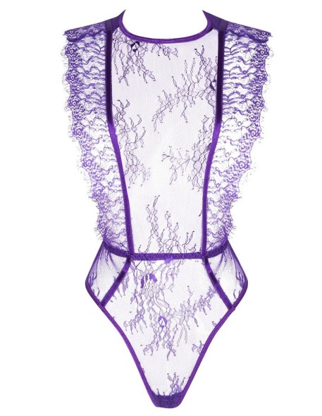 Lace body fioletowe Emiliana Beauty Night Fashion