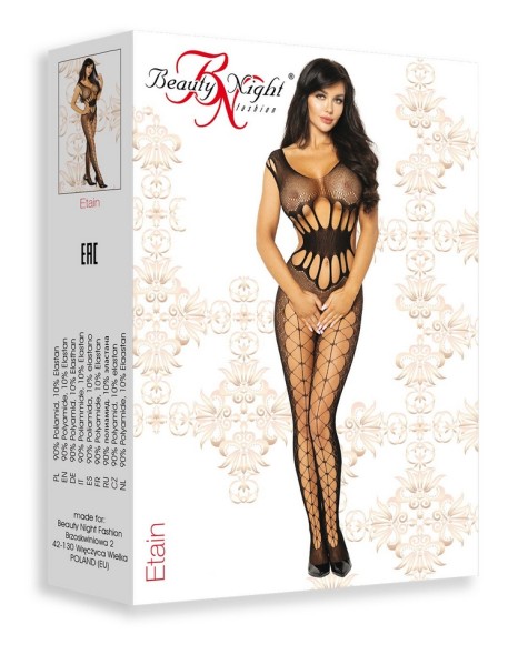 Czarne bodystocking Etain Beauty Night Fashion