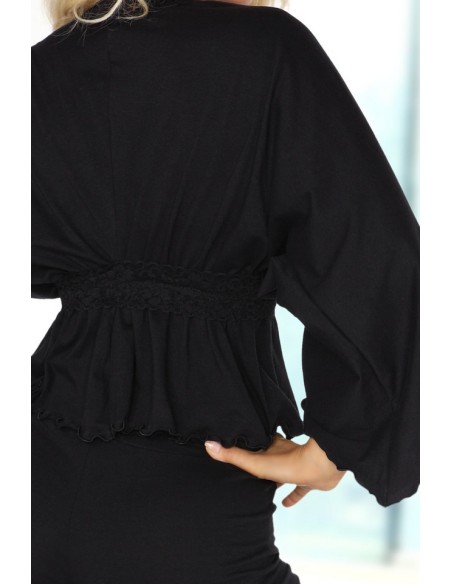 Pajamas women's black Margot Beauty Night Fashion