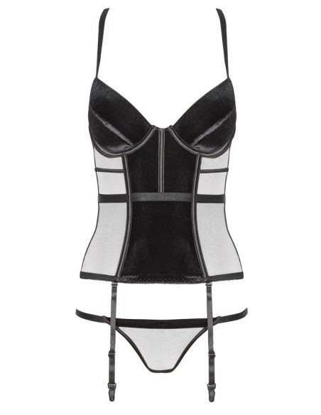 Black corset ladies' Monica Beauty Night Fashion