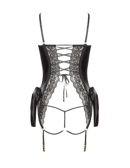 Corset bieliźniany black Shaquila Beauty Night Fashion