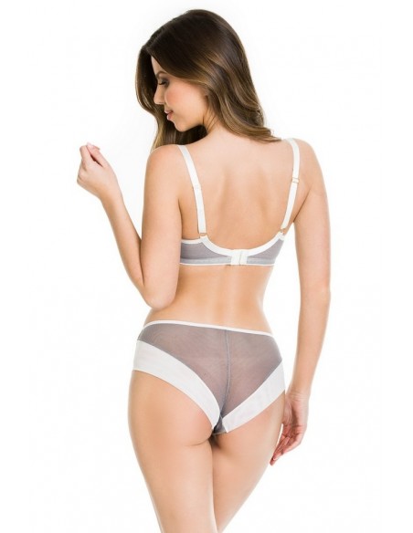 Biustonosz Mediolano Ida 19159, miękki z koronki